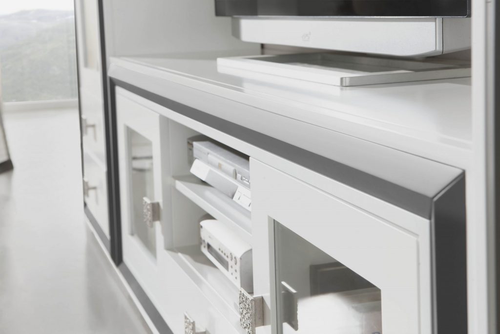 Mueble TV Colonial 2 puertas Blanco Florencia - Imagen 2