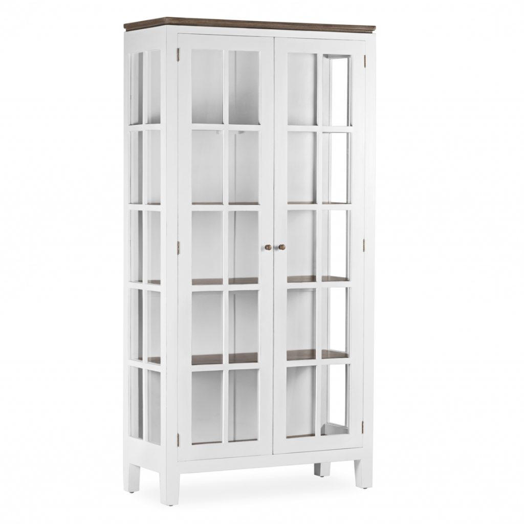 Vitrina 2 Puertas Blanca Everest Modelo 314011