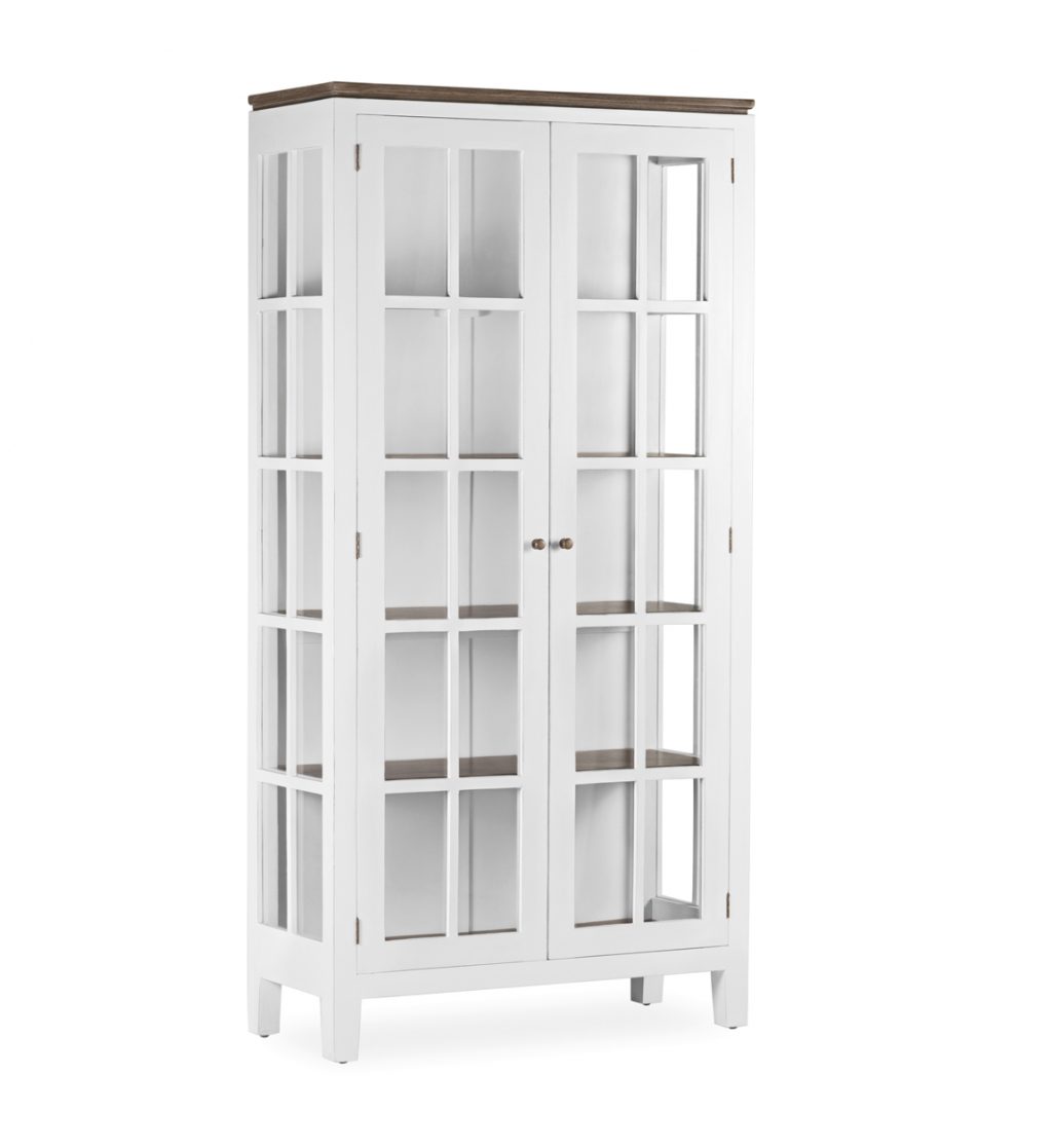 Vitrina 2 Puertas Blanca Everest Modelo 314011