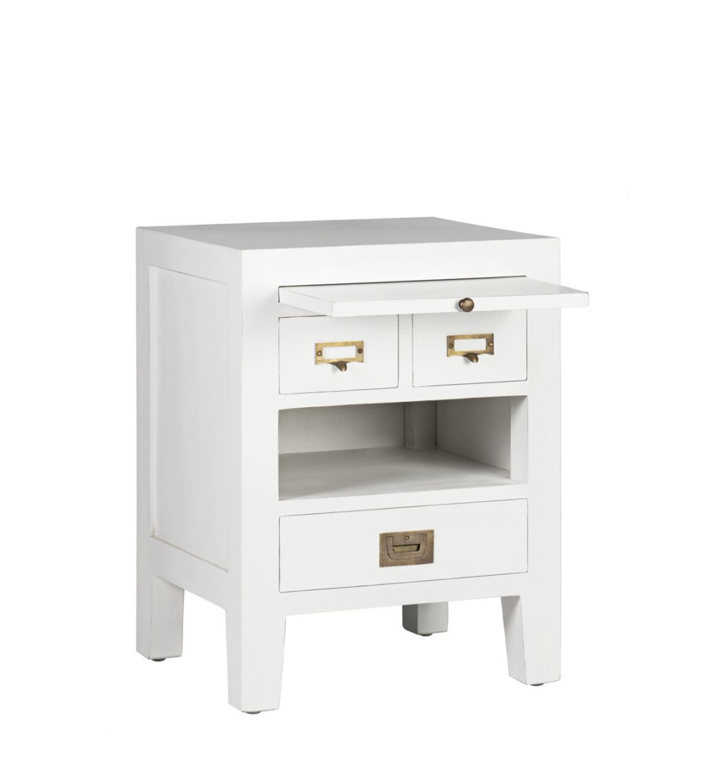 Mesita Colonial Blanca Everest  314028 - Imagen 2