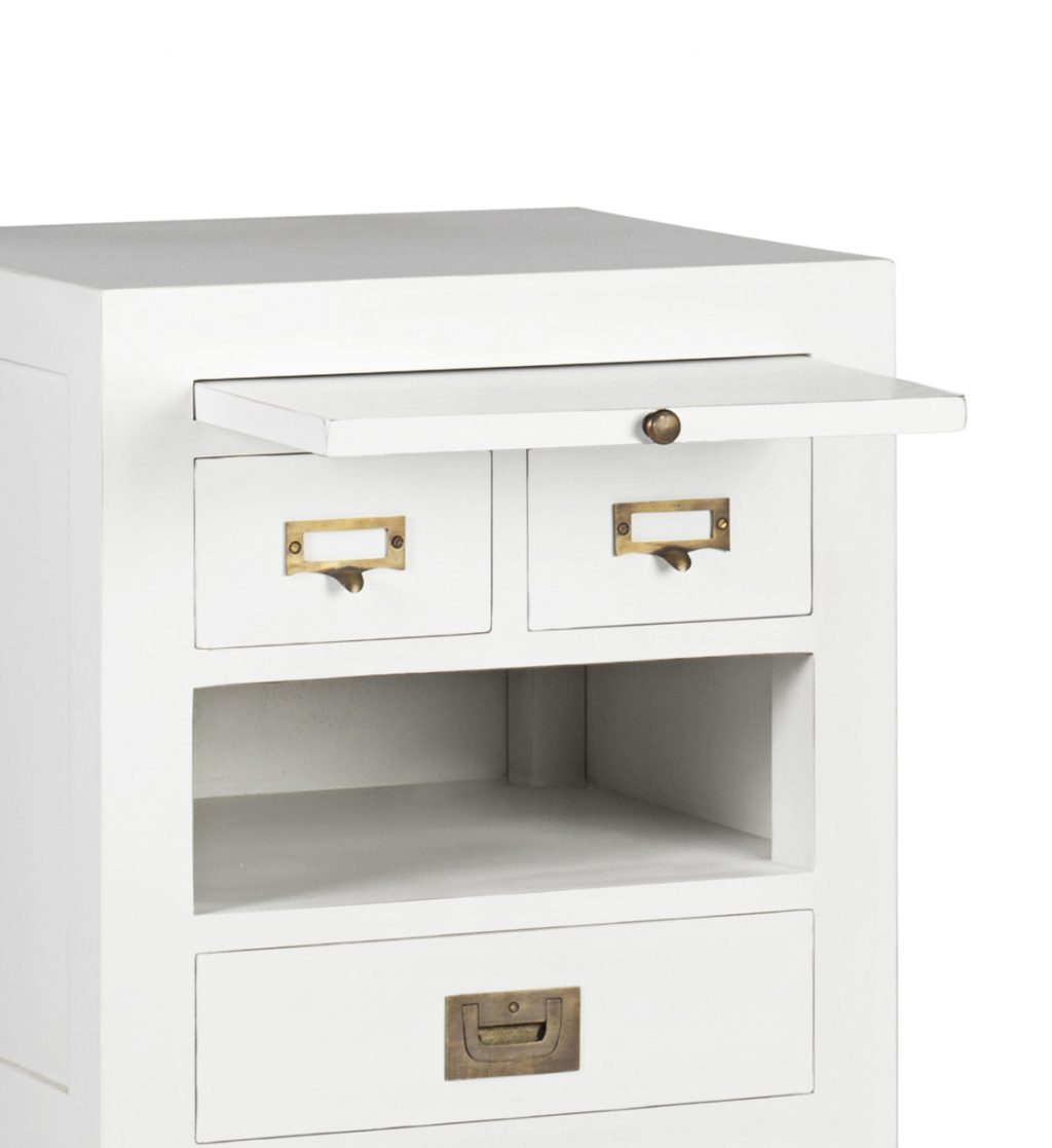 Mesita Colonial Blanca Everest  314028 - Imagen 3