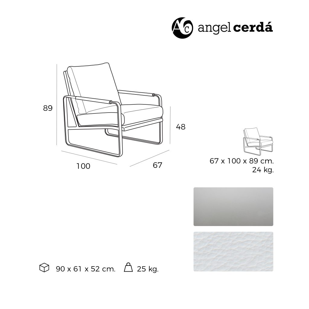 Angel Cerdá - Sillón de Salón  Ref. 5026 - Imagen 4