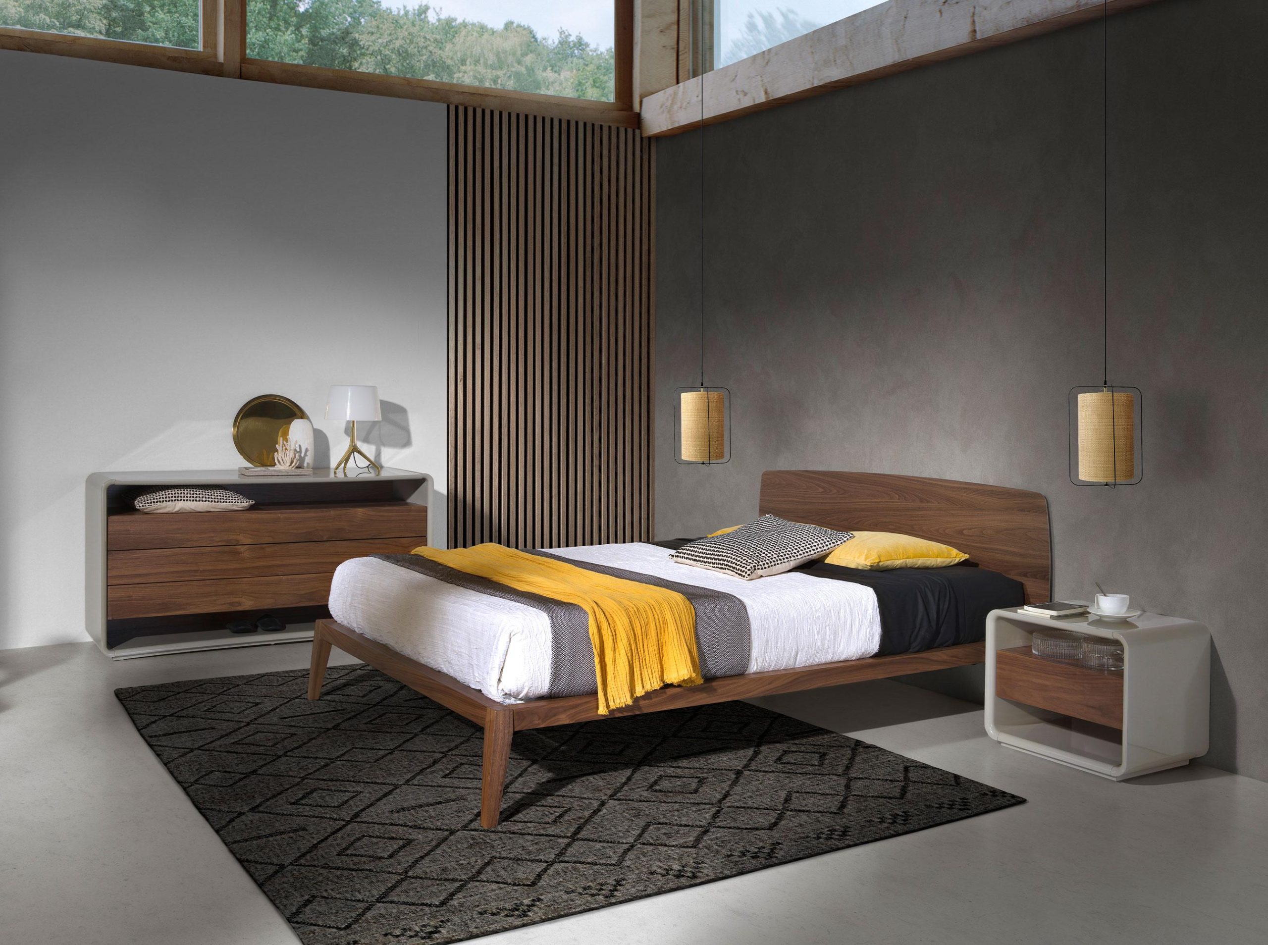 Cama de Matrimonio de Diseño Angel Cerdá Modelo 7178