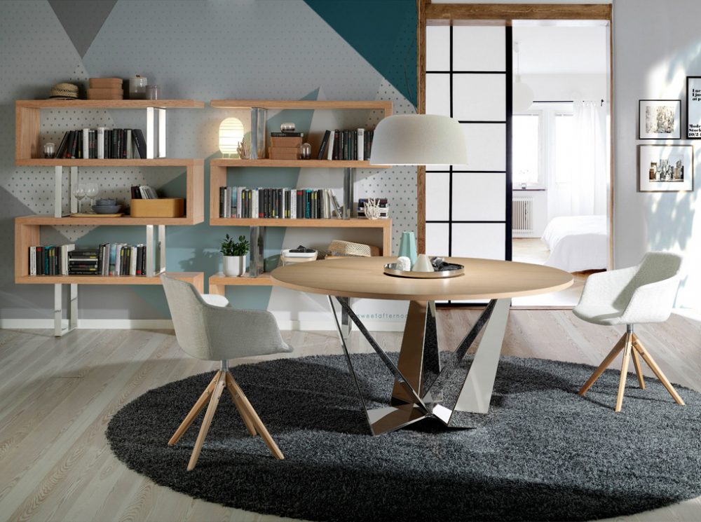 Mesa Comedor de Diseño Angel Cerdá Modelo 1042.02 