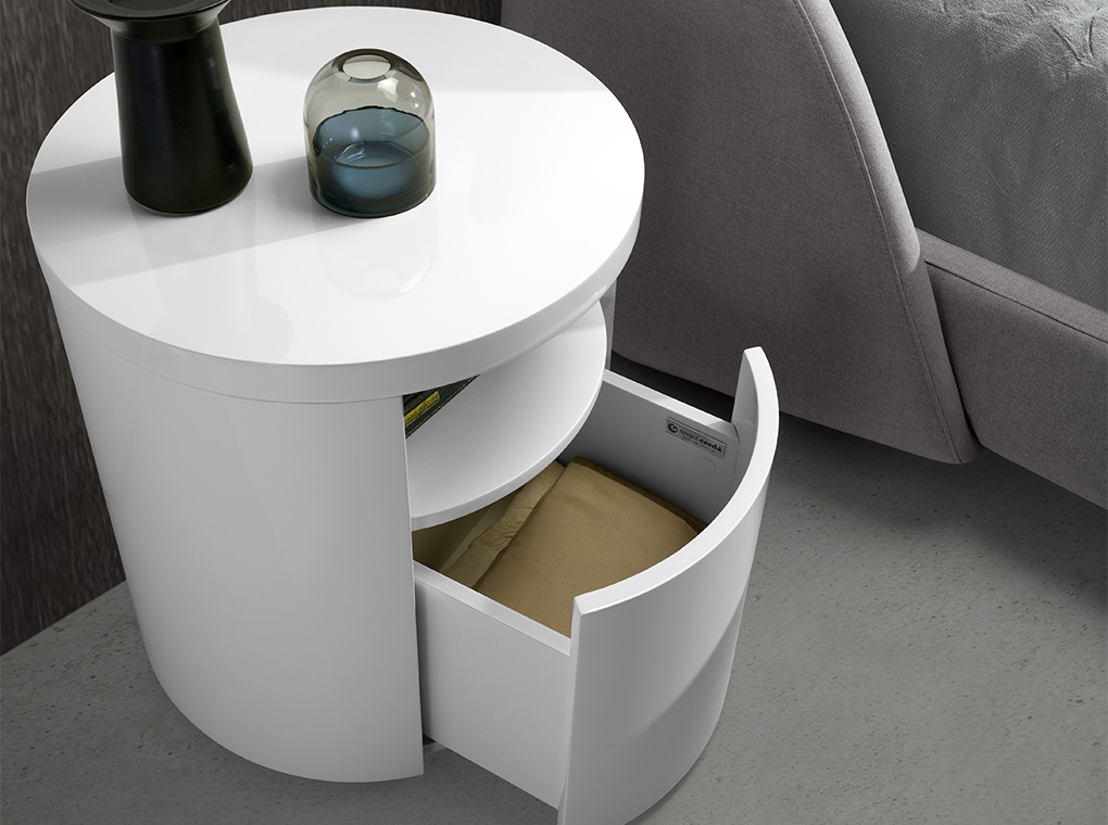 Alternative view of Mesita de Noche Diseño Angel Cerdá Modelo 7006