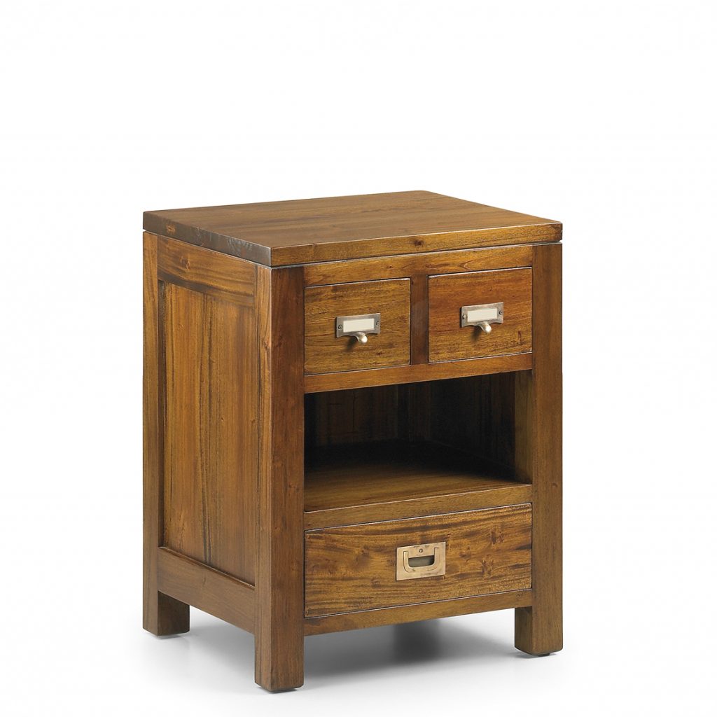 Mesita de Noche Estilo Colonial  Moycor,  Colección  Flamingo 141046