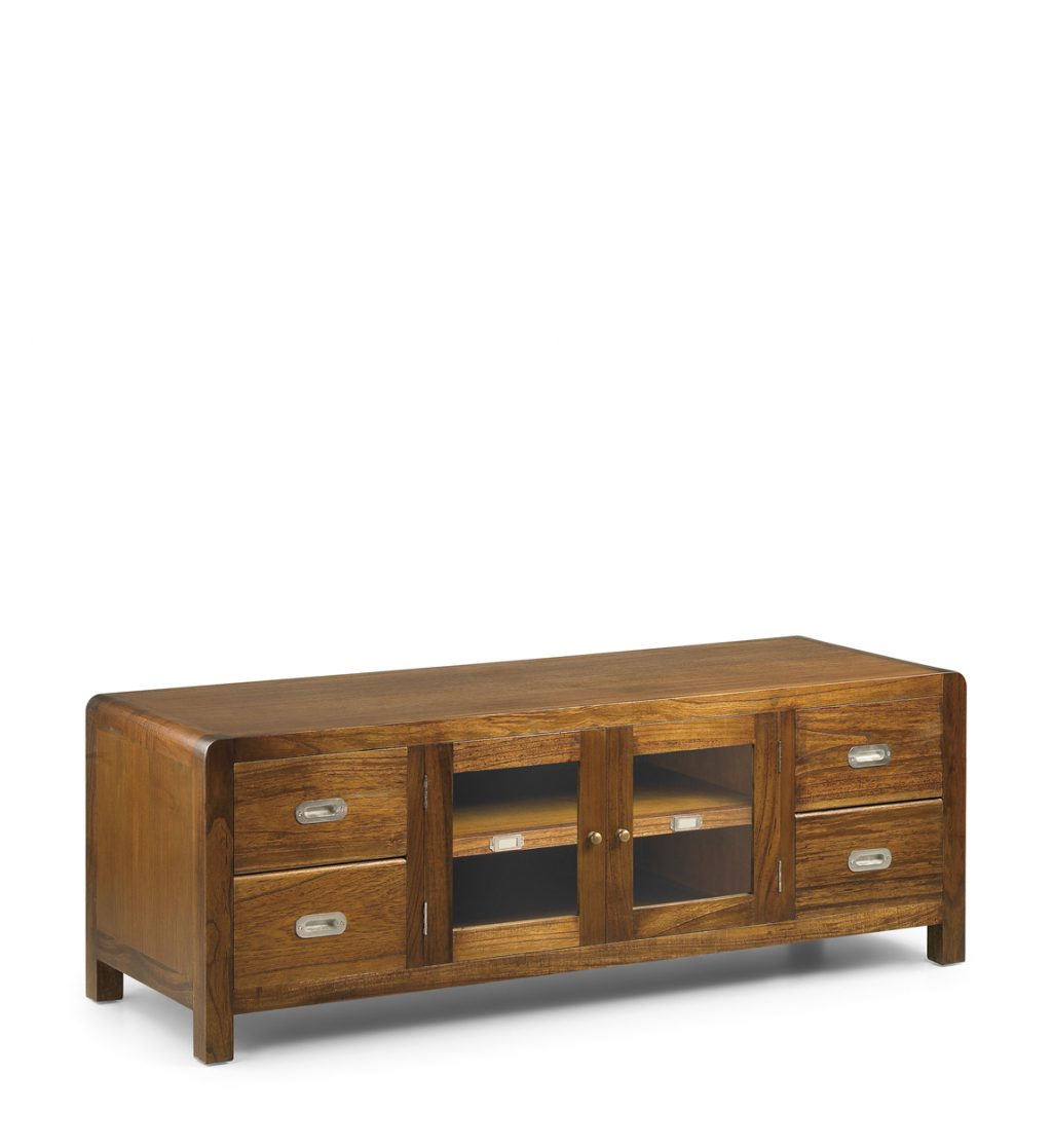 Mueble Tv 140 cm Estilo Colonial  Moycor,  Colección  Flash  301511