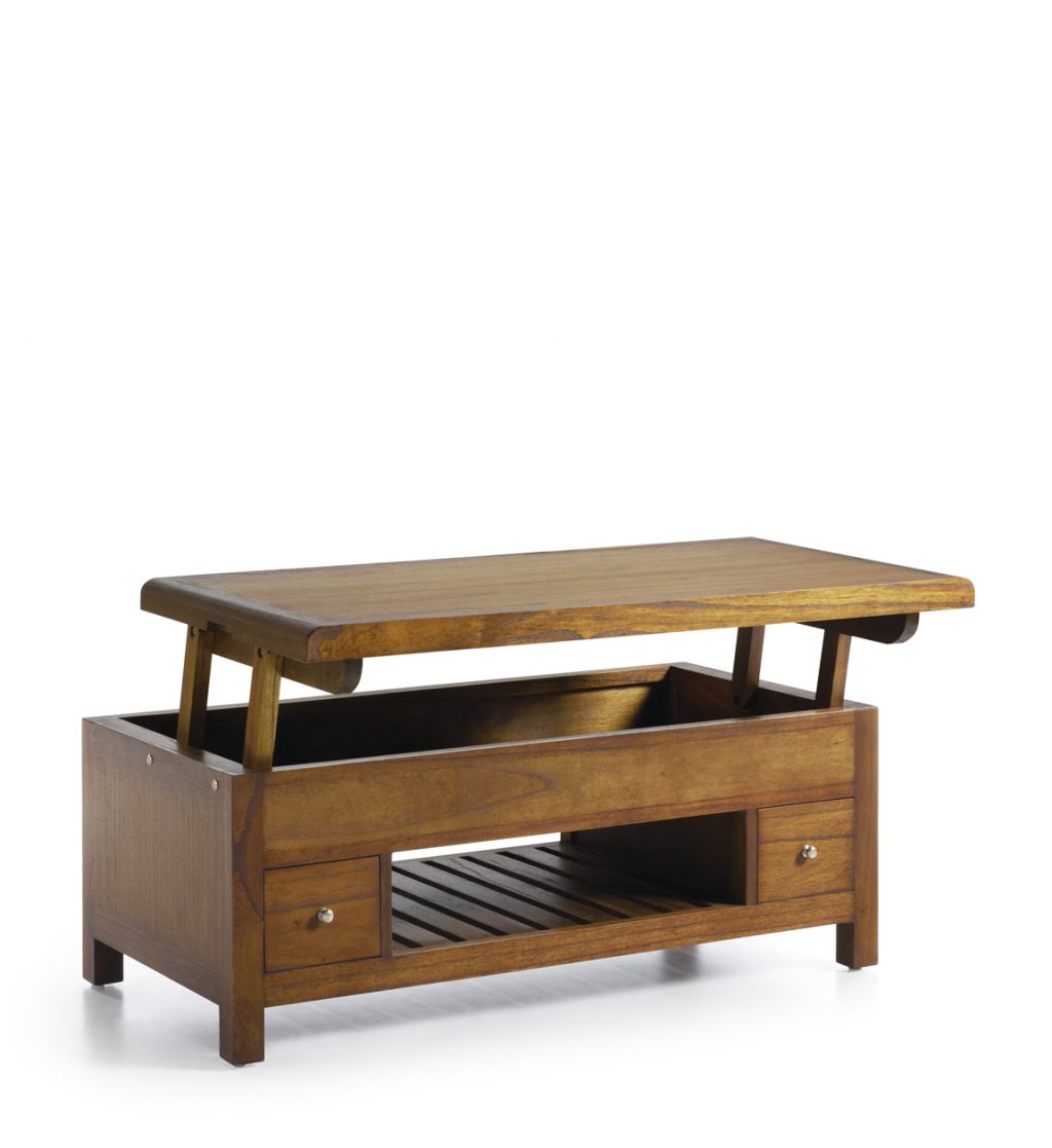 Mesa Centro Elevable Estilo Colonial  Moycor,  Colección  Flash  301559 - Imagen 2