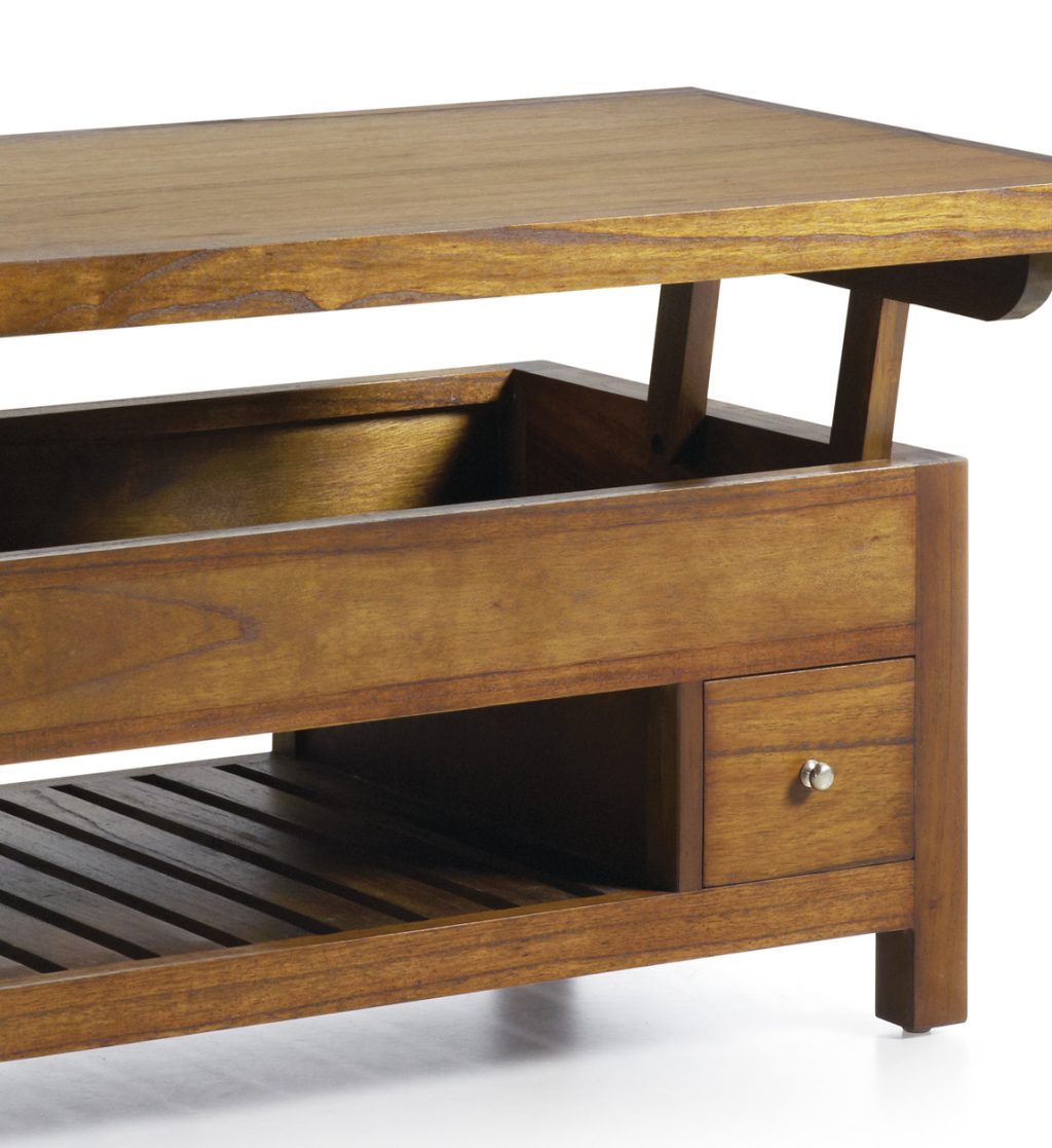 Mesa Centro Elevable Estilo Colonial  Moycor,  Colección  Flash  301559 - Imagen 7