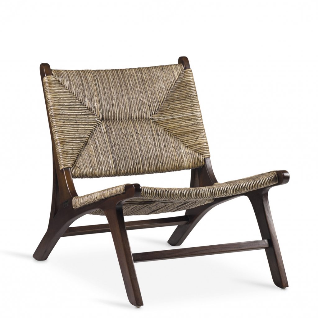 Sillón Bajo de Teka Estilo Colonial  Moycor, Ref. 694001