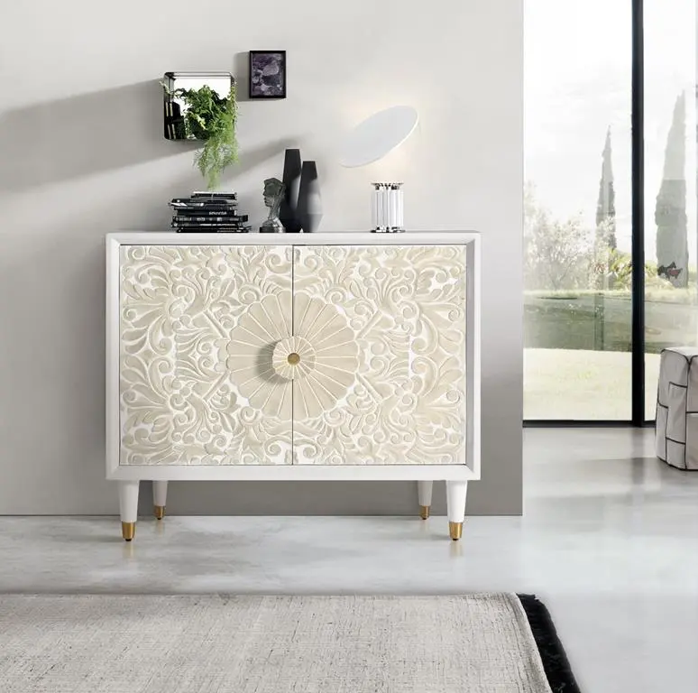 Cómoda Recibidor Madera Mango Modelo 1081