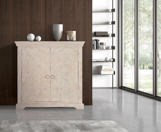 Cómoda Recibidor Madera Mango Modelo 6815