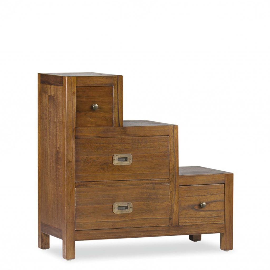 Mesita Escalera  Colonial Moycor Modelo Star 30012I