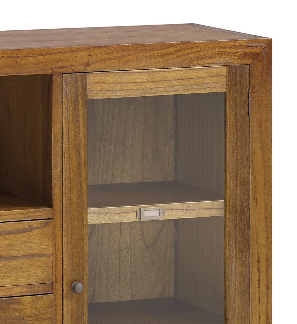 Mueble Vitrina Derecha Combi Apilable  Colonial Moycor Modelo Star 301911D - Imagen 4