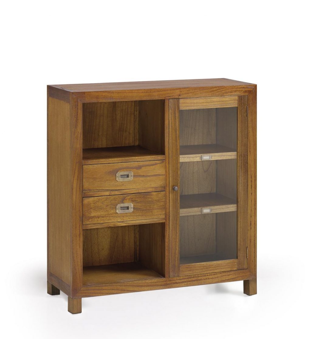 Mueble Vitrina Derecha Combi Apilable  Colonial Moycor Modelo Star 301911D - Imagen 8