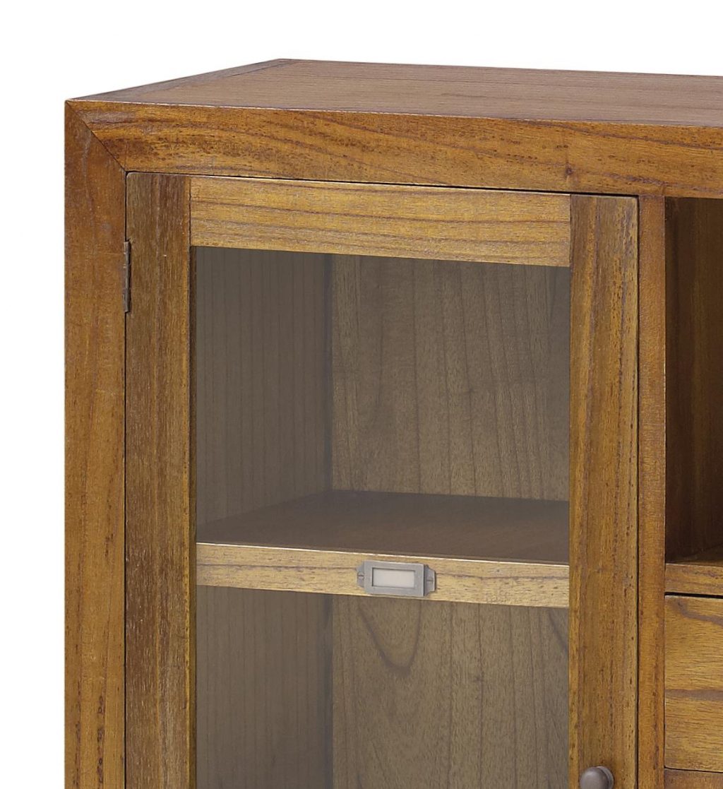 Mueble Vitrina Iquierda Combi Apilable  Colonial Moycor Modelo Star 301911 I - Imagen 4