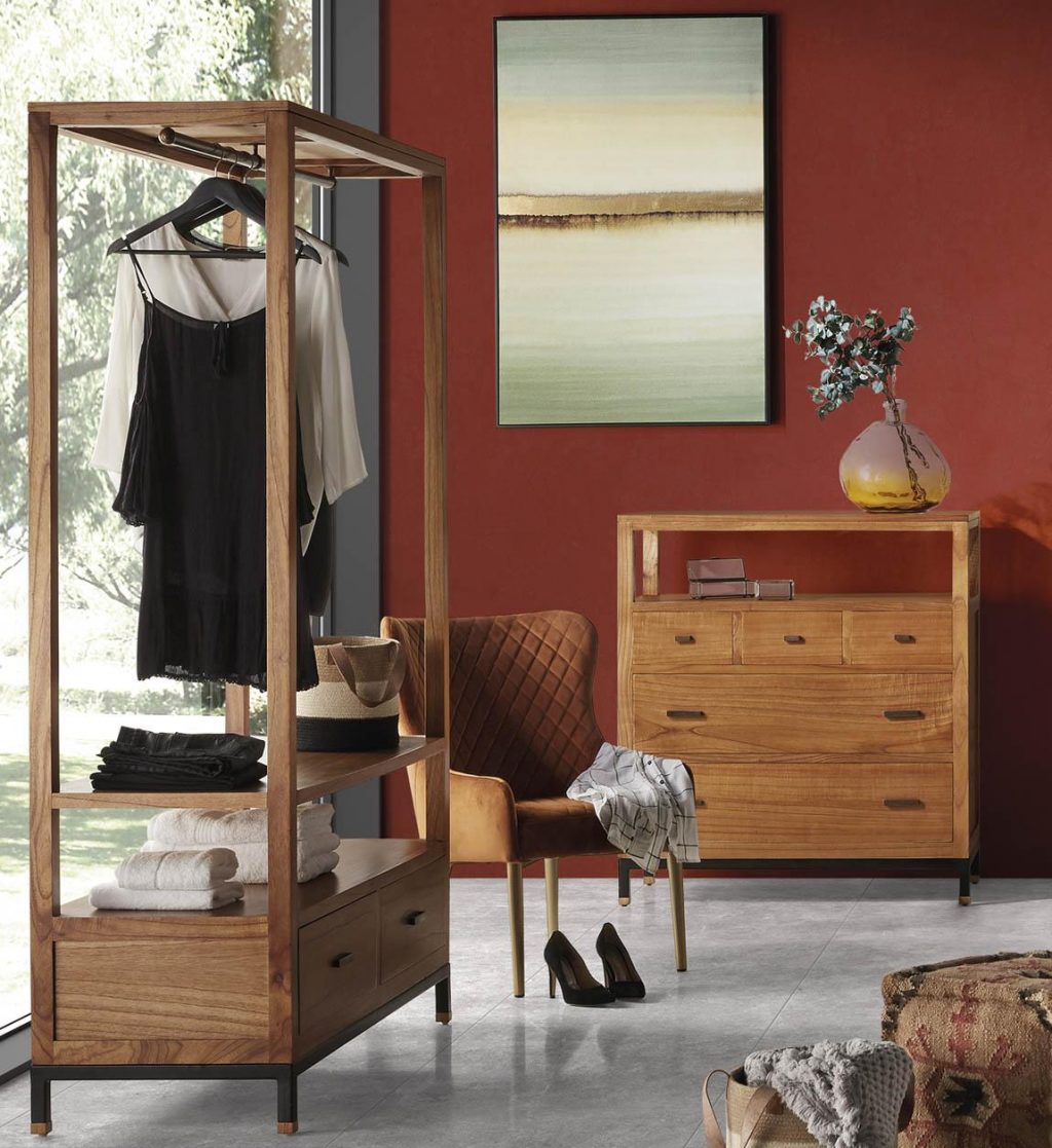 Mueble Auxiliar Colgador  Colonial Moycor Modelo Madhu 315010 - Imagen 2