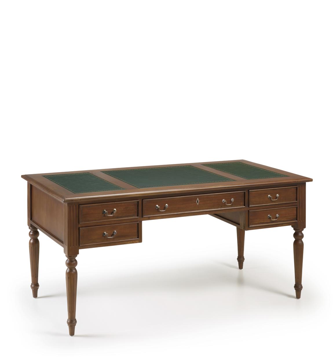 Moycor - Escritorio Vintage Victorian 5 Cajones