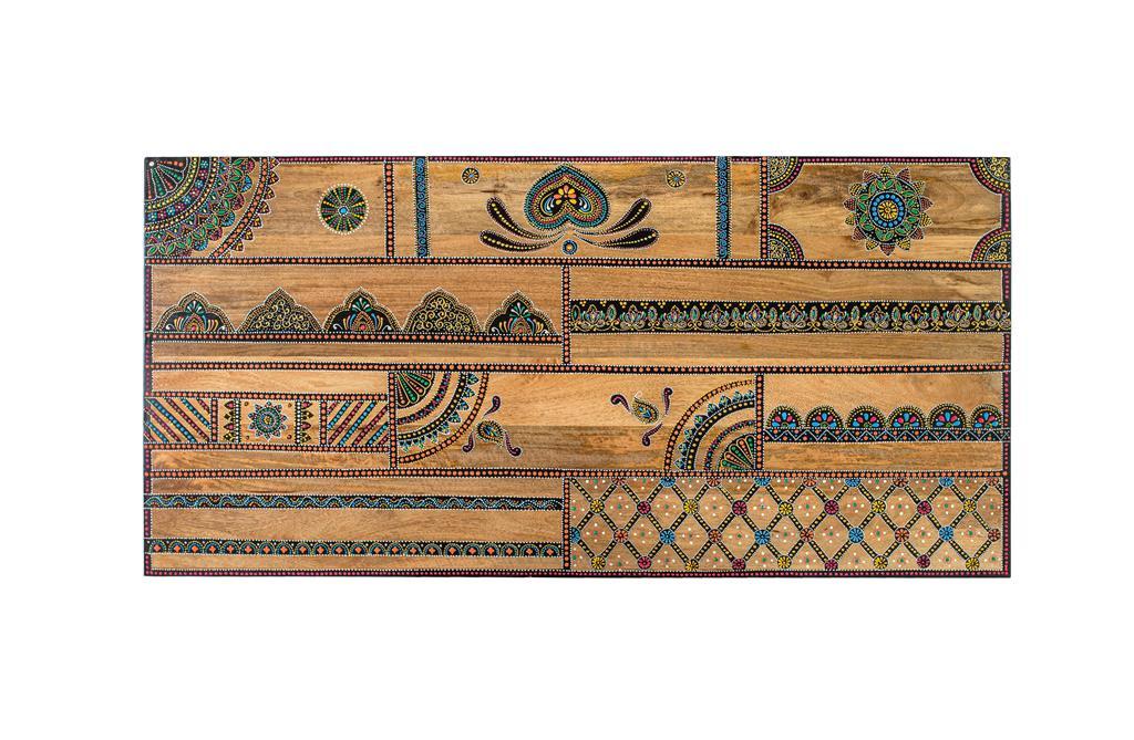 Cabezal Panel Decorativo Madera Modelo 1766