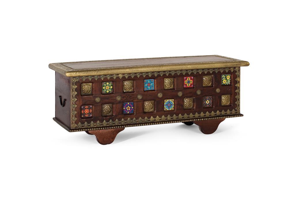 Baúl  Étnico de Madera Modelo 1480