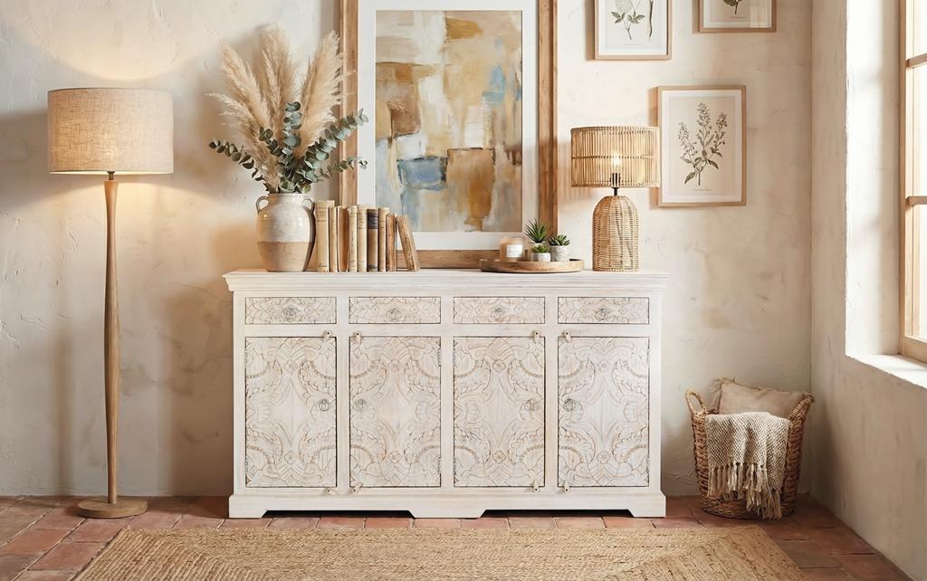 Aparador o Cómoda Madera Mango Modelo 1517