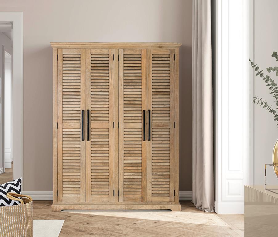 Armario de  Estilo Rústico Madera de Mango Modelo 1520
