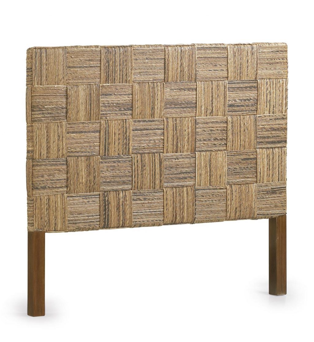 Cabecero 165 cm  Rattan Cuerda Cuadros  24382