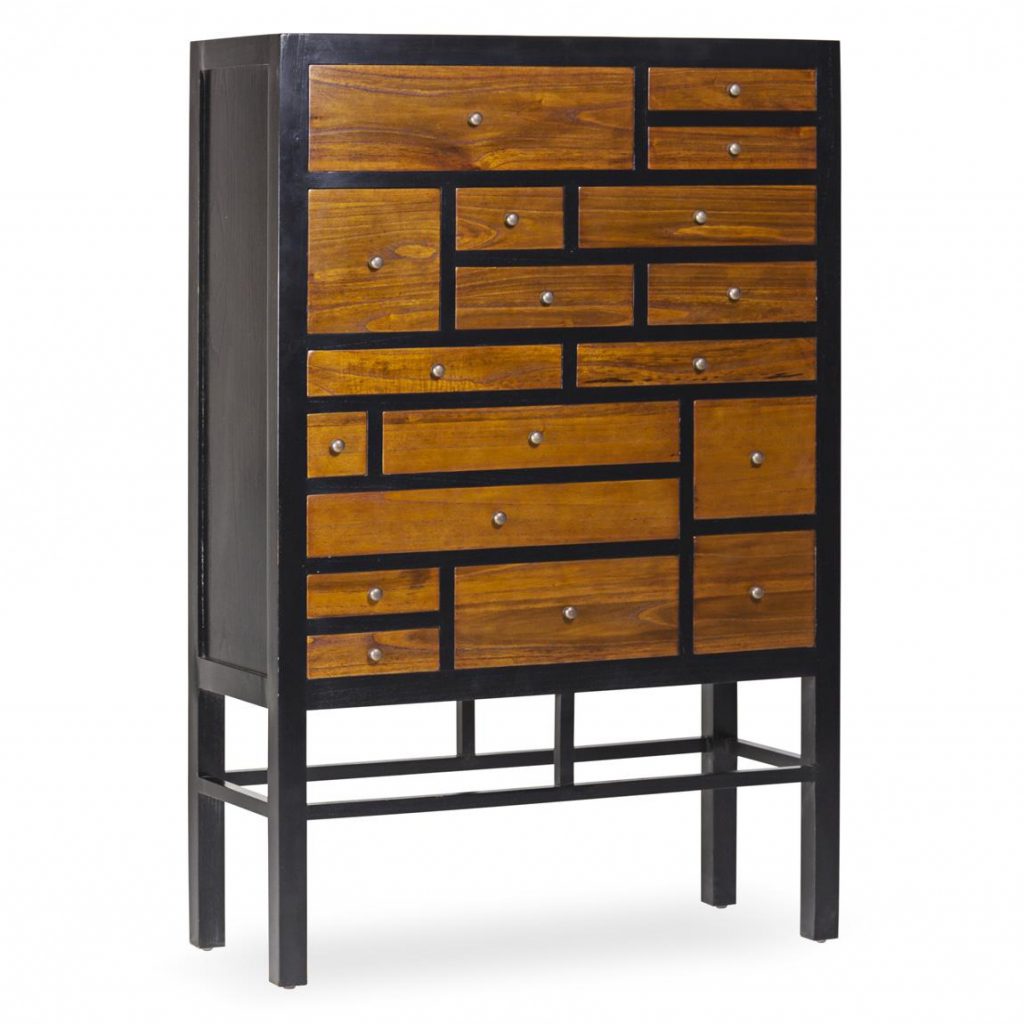 Cajonera 18 Cajones Negra 30900
