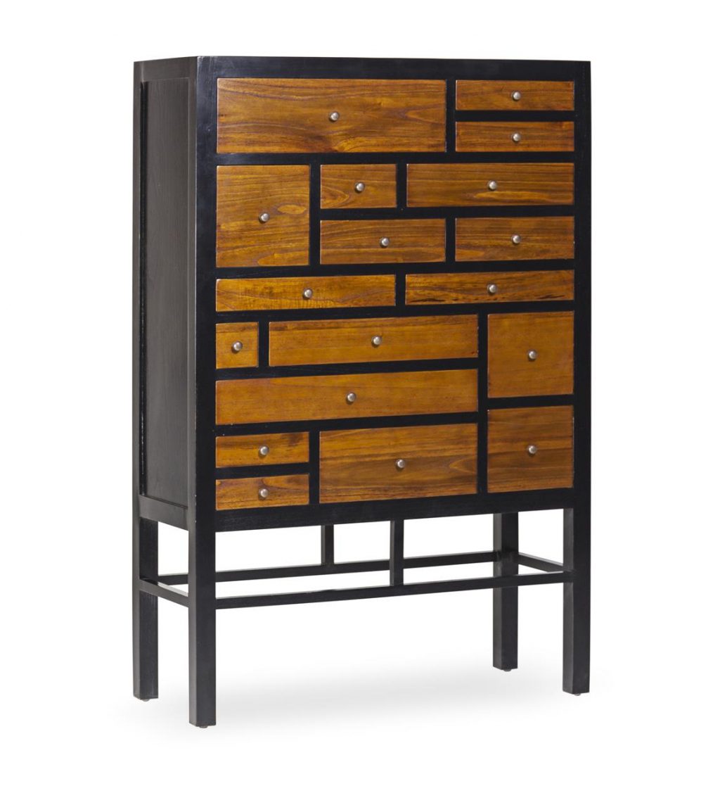 Cajonera 18 Cajones Negra 30900