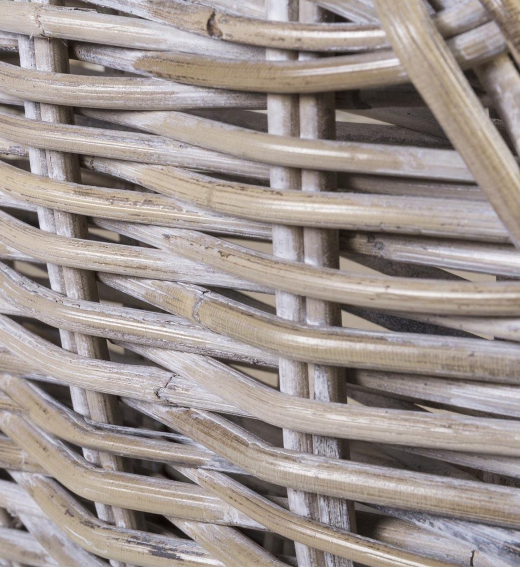 Sillón Rattan Blanqueado Con Argolla Modelo 694010 - Imagen 5