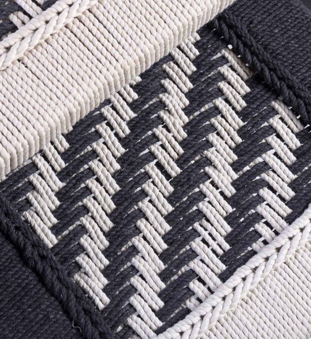 Taburete Macramé con 2 Stools  710755 - Imagen 4