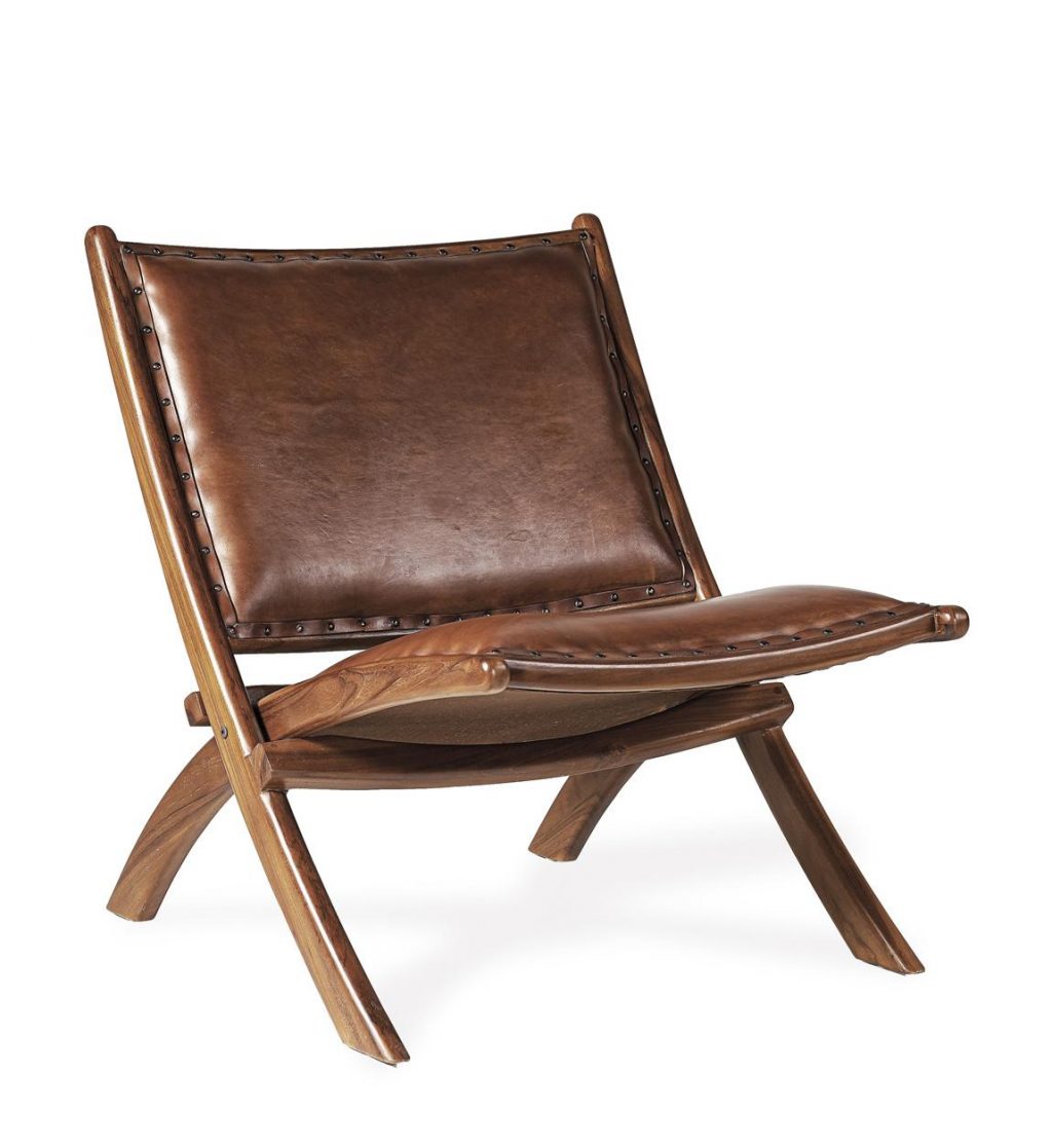 Sillón Bajo Plegable Piel   723200