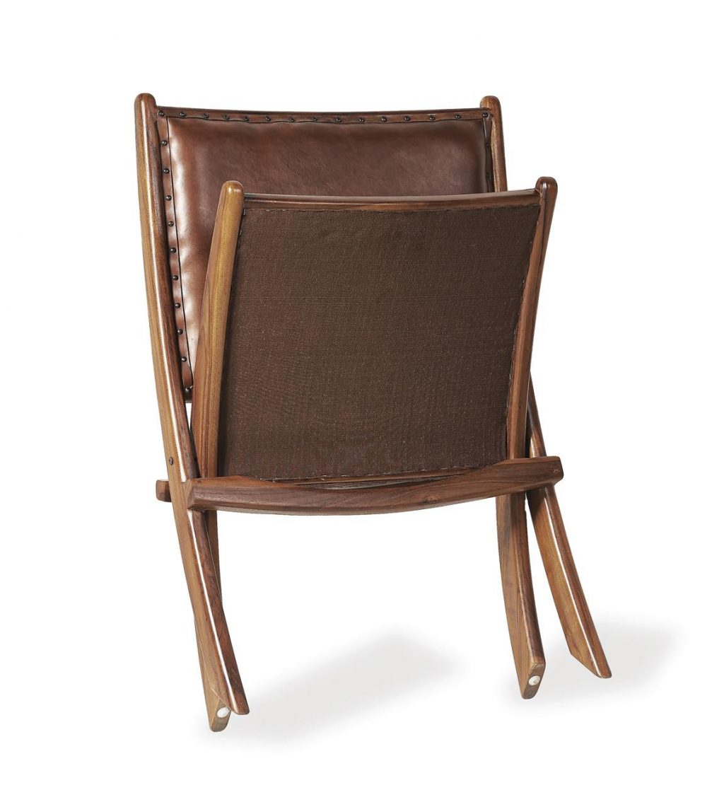 Sillón Bajo Plegable Piel   723200 - Imagen 4
