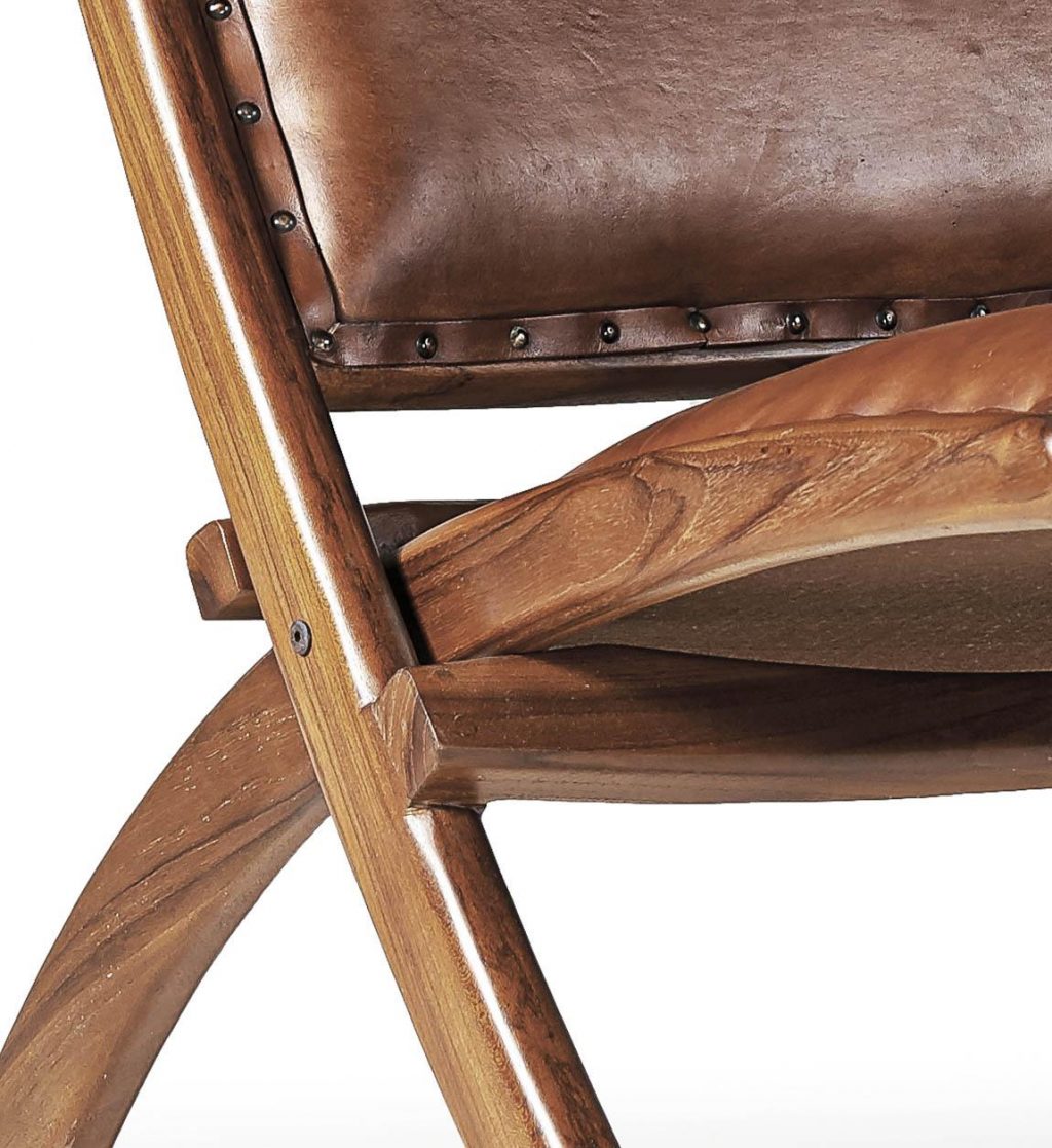 Sillón Bajo Plegable Piel   723200 - Imagen 5