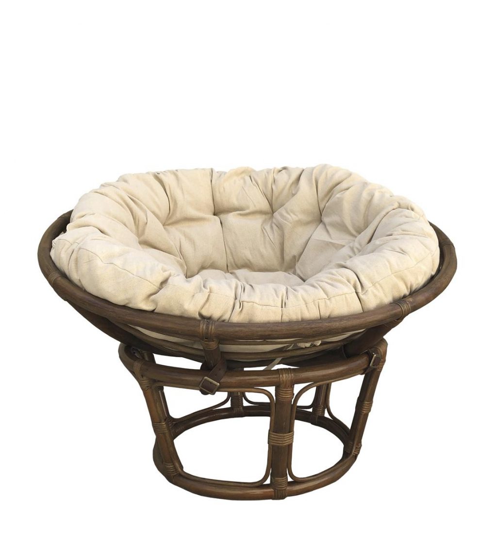 Sillón Rattan Papasan con Cojín  745200