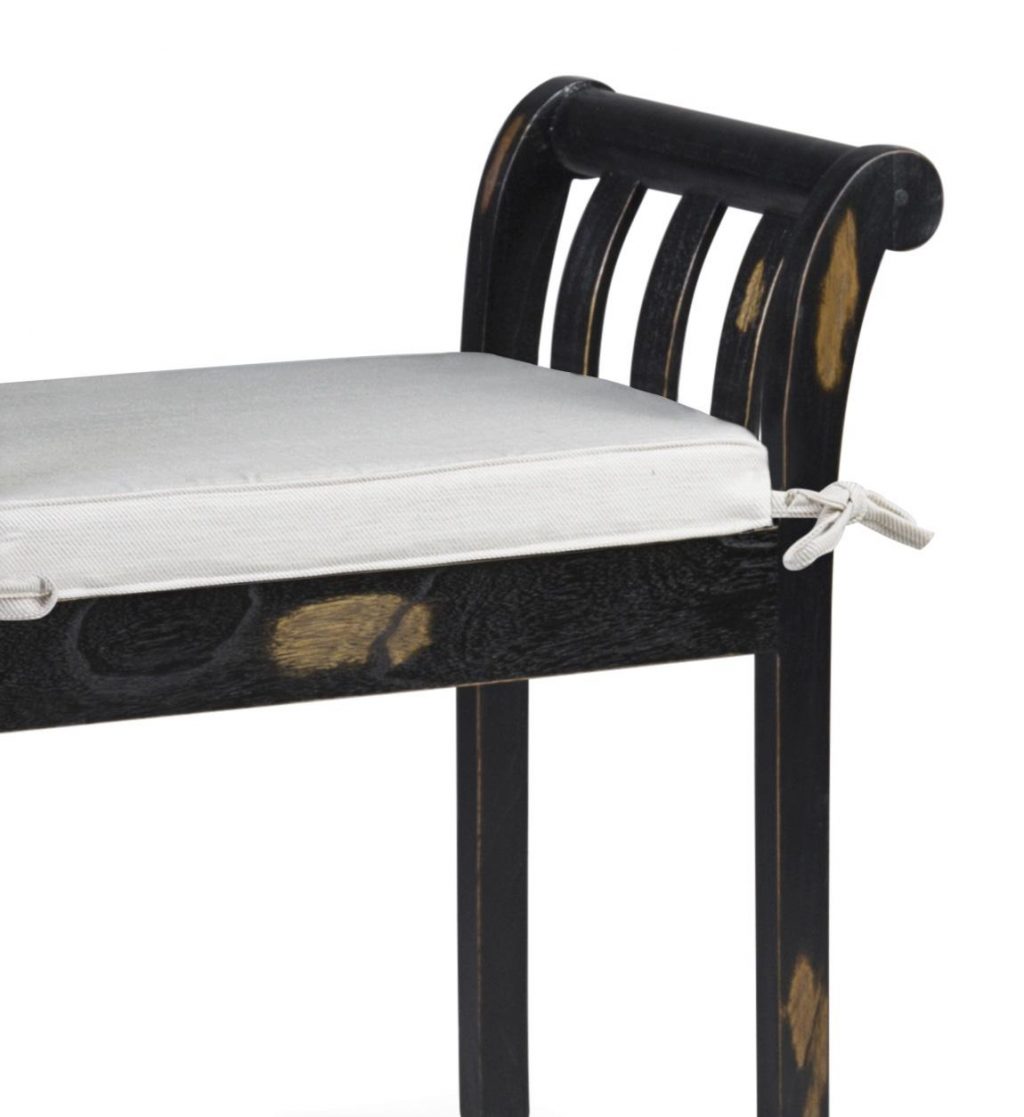 Banqueta Kipas Negra con Cojín  866011N - Imagen 2