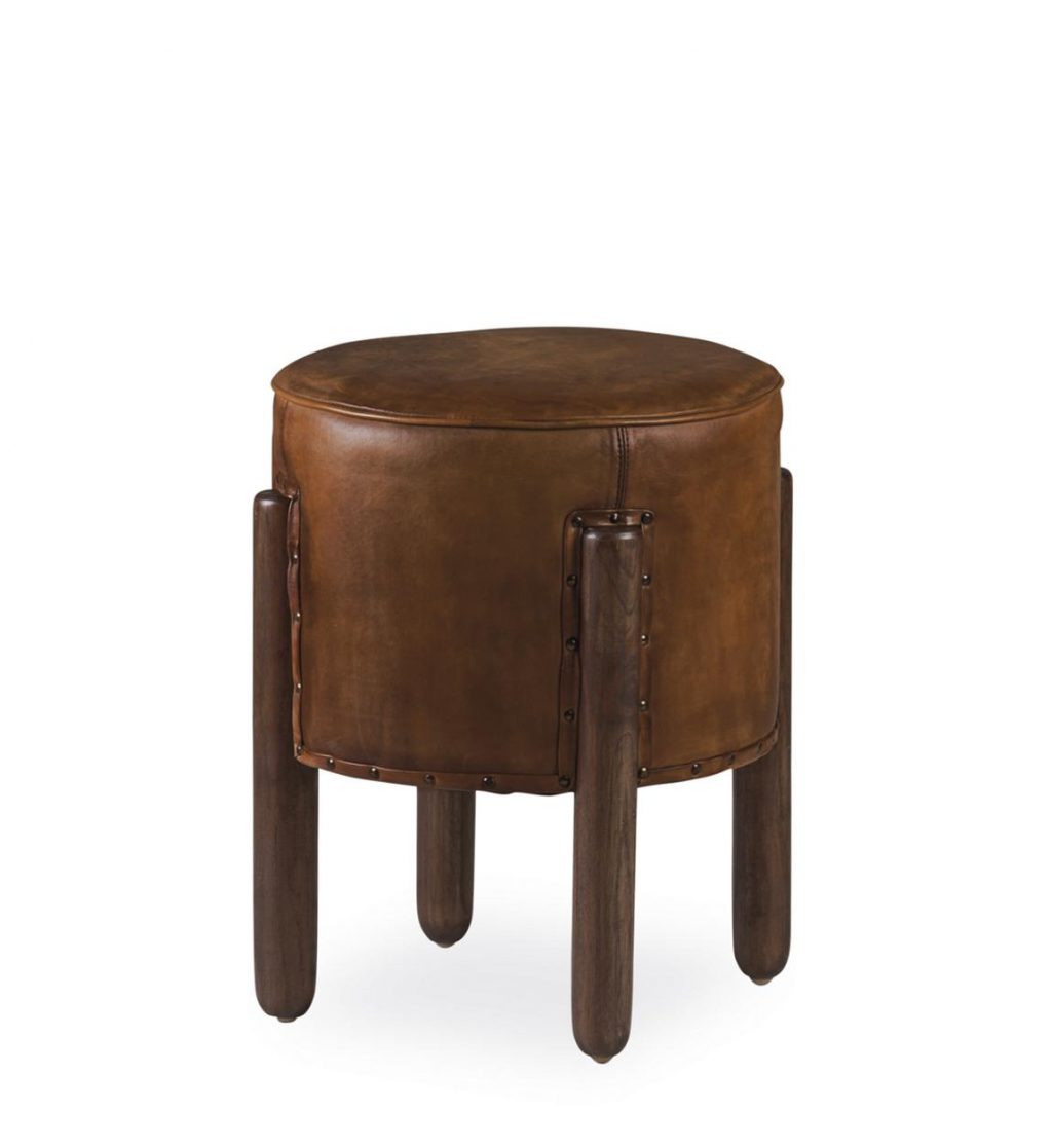Taburete Redondo Piel  99203
