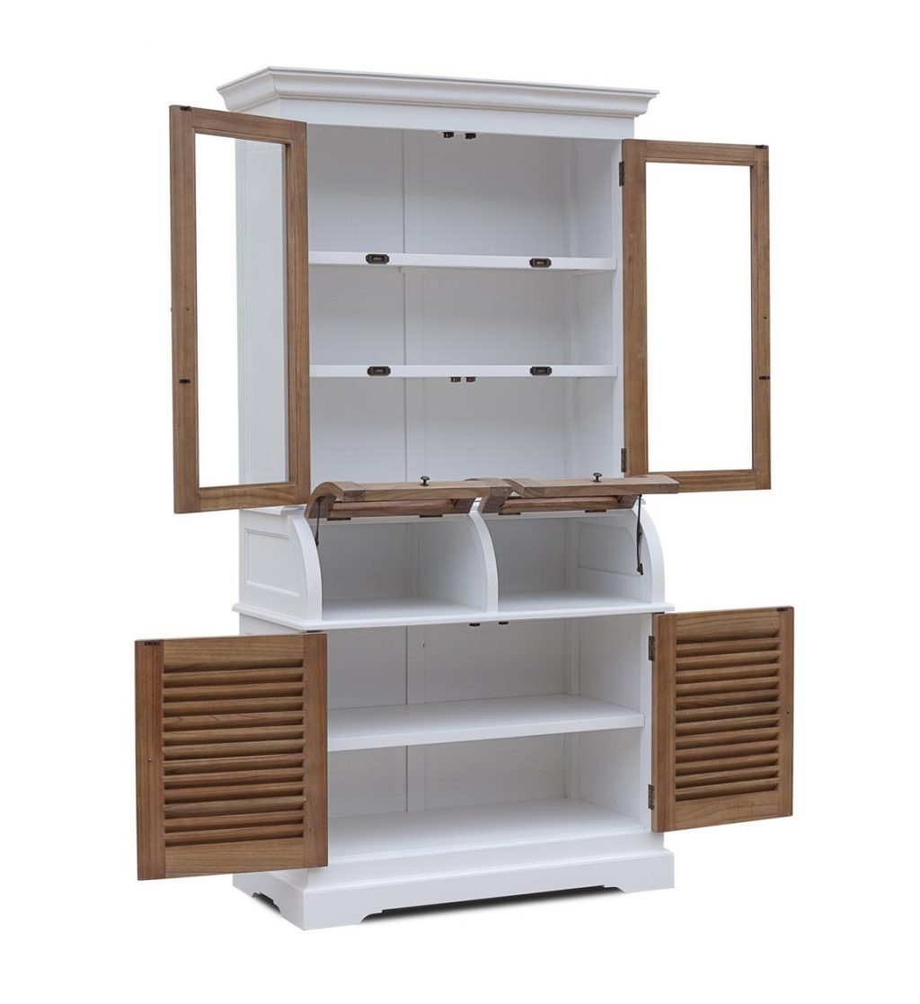 Vitrina Combinada Blanca 6 Puertas  330001 - Imagen 2