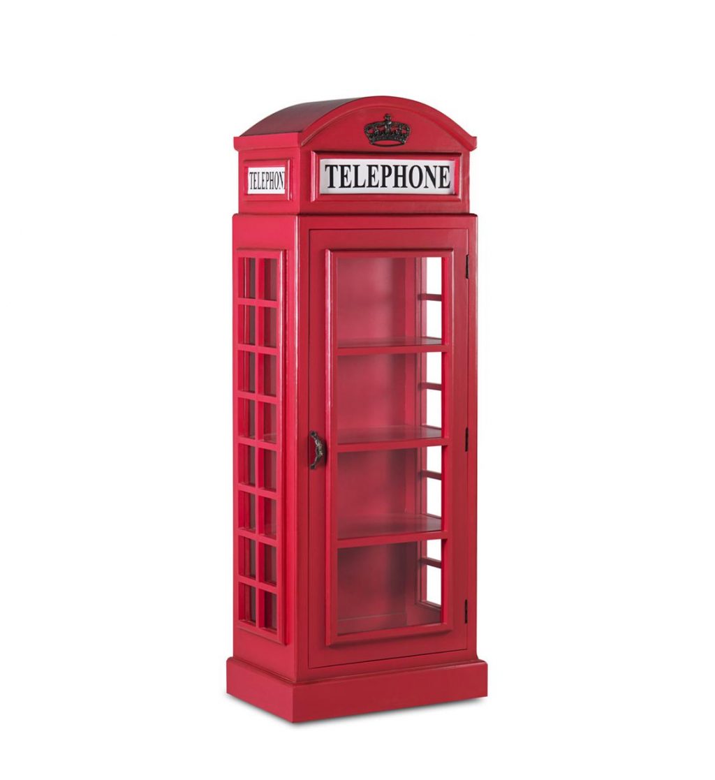 Vitrina Cabina Teléfono Pequeña  658201