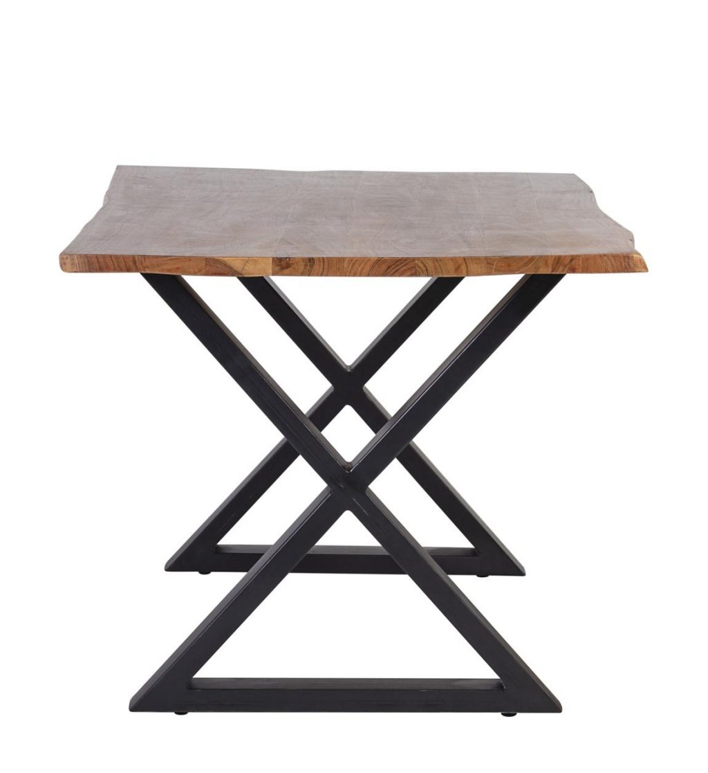 Mesa Comedor Miel Pata X Top 3 cm  6860602 - Imagen 2