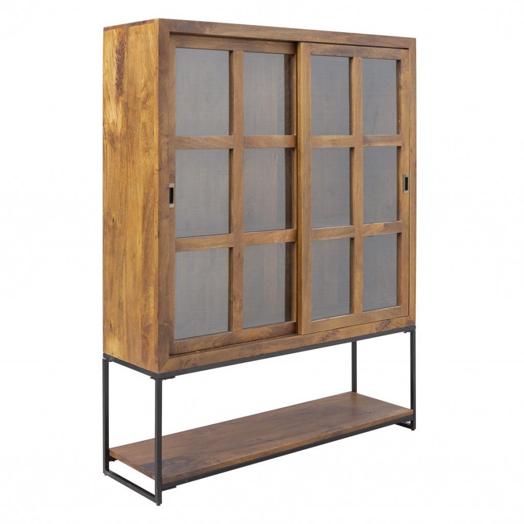 Vitrina Toronto 2 Puertas Correderas 3 Estantes  710765