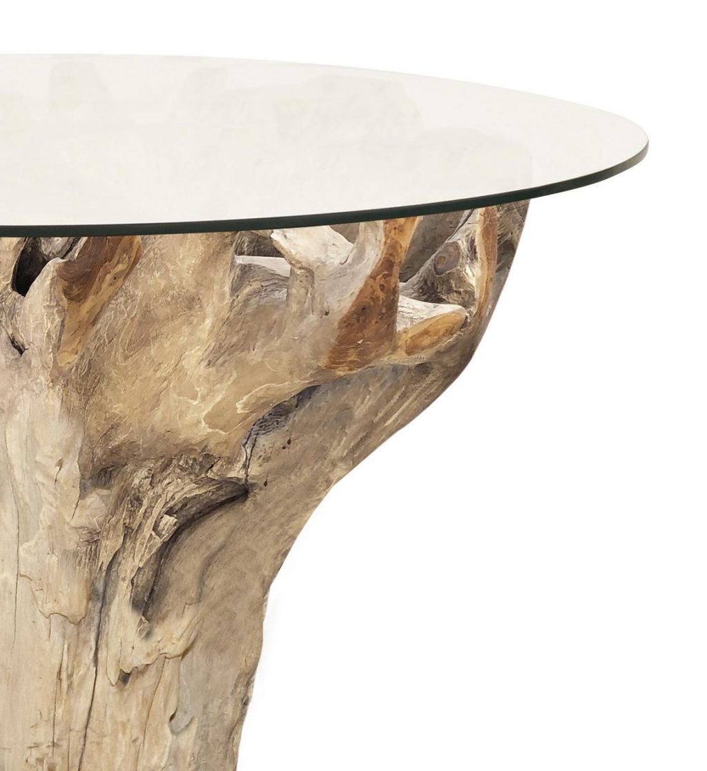 Mesa Raíz Teka Blanqueada con Cristal  7922021 - Imagen 4
