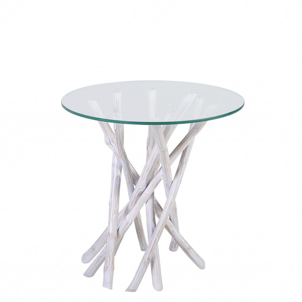 Mesa Auxiliar Erosi Blanqueada  50072