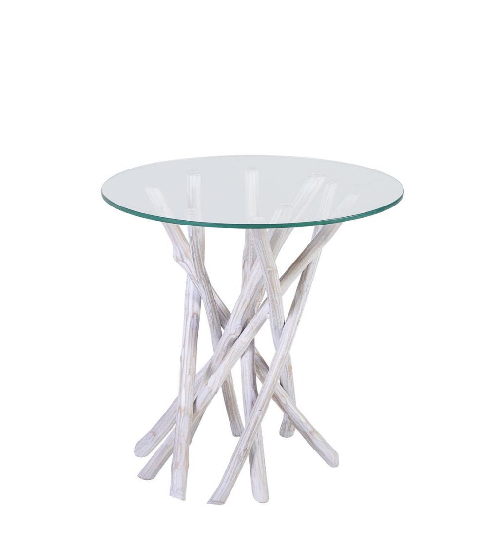 Mesa Auxiliar Erosi Blanqueada  50072