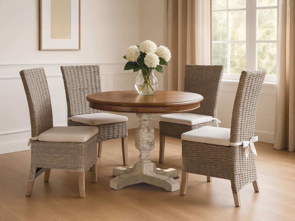 Mesa Comedor de Madera de Mango 1481