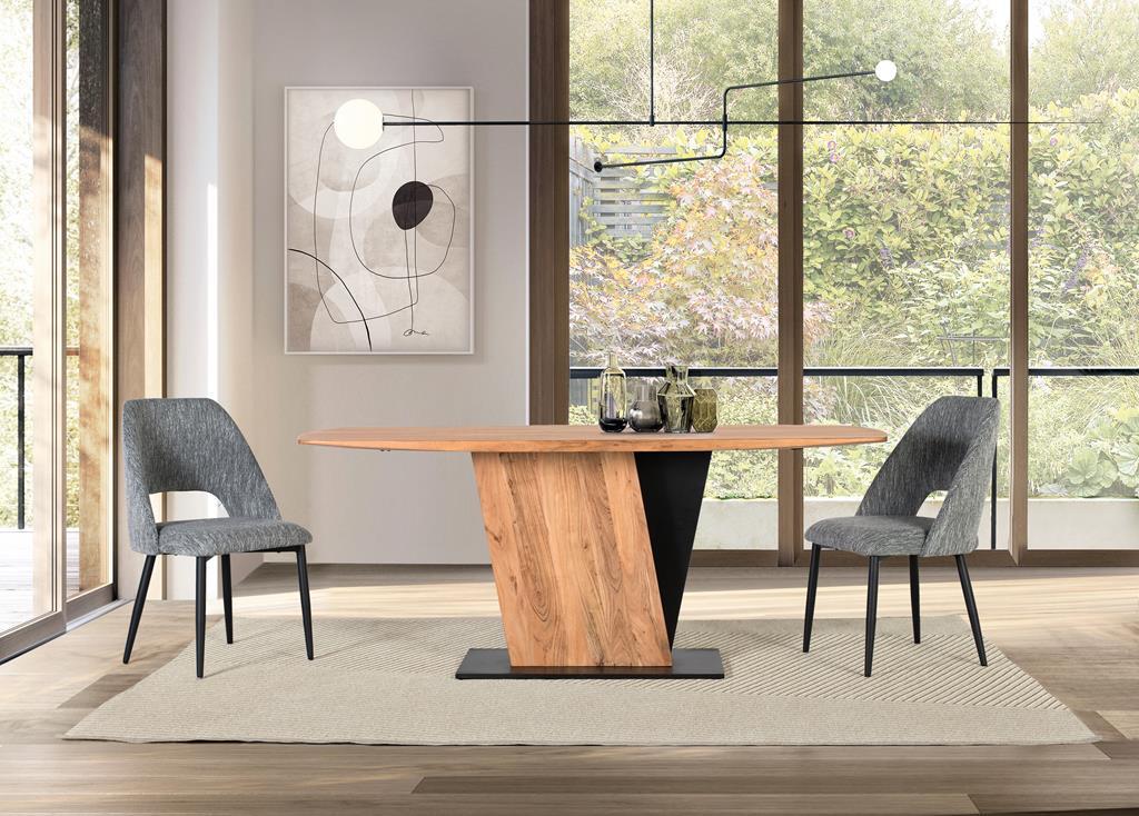 Mesa Comedor Madera Acacia   Modelo 1625