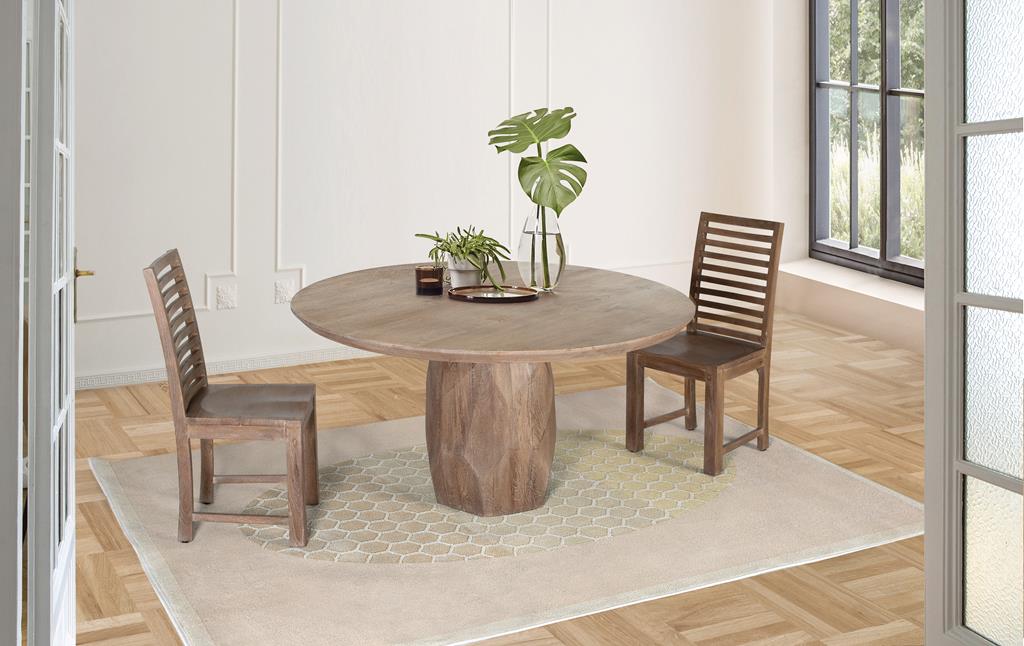 Mesa Comedor de Madera de Mango 1714