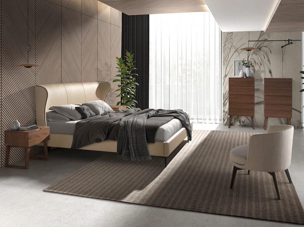 Cama de Matrimonio de Diseño Angel Cerdá Modelo 7157