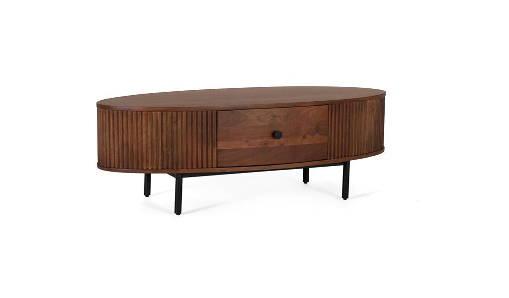 Mesa Centro Madera Acacia Modelo 1602