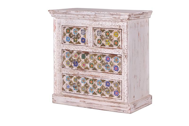 Cómoda de Madera Maciza Modelo 6570